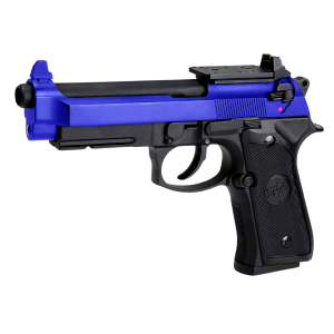 SRC SR92 Full Metal Blow Back Airsoft Co2 Pistol Optic Ready With Hard Case Two Tone