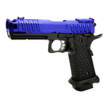 SRC Trokia MKII Full Metal Blow Back Airsoft Gas Pistol With Hard Case Two Tone - Image 1