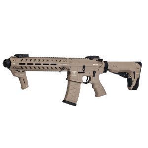HB203 HFC Tactical AEG Airsoft Rifle With Grip Tan