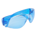TA-SG-004BL Trimex Arms Ultra Shooting Glasses – Impact-Resistant Protective Eyewear Blue Lens - Image 2