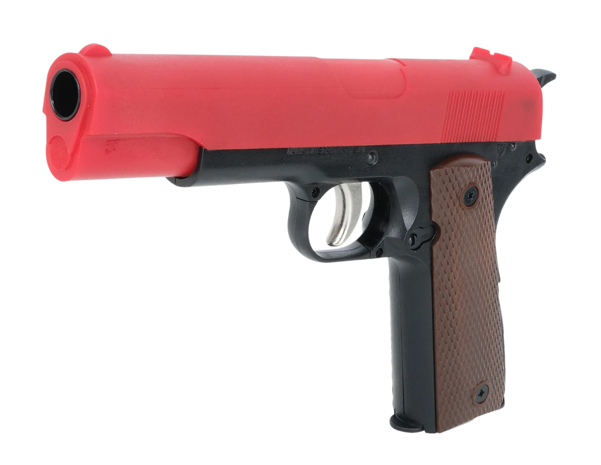 Spring Airsoft Rifle Red HA135 Dual System Airsoft Spring Pistol Red Two Tone - Trimex Wholesale UK