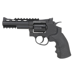 Magnum 4 Inch Co2 4.5 mm Air Revolver With Pistol Bag