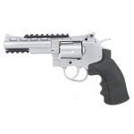 Magnum 4 Inch Co2 4.5MM Air Revolver Silver With Pistol Bag - Image 1