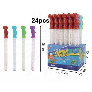 588I 24-Pack Bubble Sword Wands – Dinosaur Head – 38cm