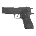 S1911 4.5 mm Full Metal CO2 Non‑Blowback Air Pistol In Black With Pistol Bag - Image 1
