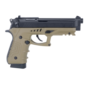HG173 HFC Airsoft Gas Pistol With Hard Case - Tan