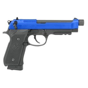 HG198 HFC Airsoft GasPistol With Hard Case - Black / Blue