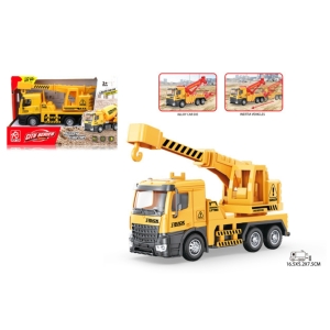 RJ6968-4 City Series Alloy Die-Cast Crane Truck