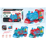 5939B Battery Operated Locomotive Gear Train – Bump & Go Toy with Lights, Music & Moving Gears - Image 1