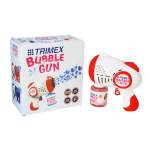 TX-BU-026 Trimex Battery Operated Bubble Gun with LED Light – Red & Blue - Image 14