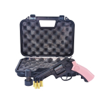 SRC 4 Inch Titan Full Metal CO2 Airsoft Revolver Pink - Image 3