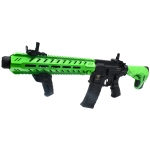 HFC HB203 AEG Tactical Rifle With Grip Two Tone Green - Image 2
