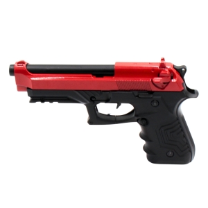 HGC173 HFC Airsoft Co2 Blowback Pistol With Hard Case Red Two Tone