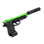 SRC CO702XSP CO2 Blow Back Airsoft Pistol With Silencer Green - Image 7