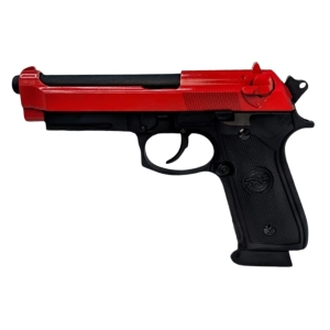CO702 SR92 A1 CO2 BLOW BACK AIRSOFT FULL METAL PISTOL Red TWO TONE
