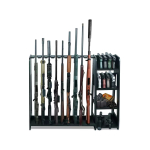 Heavy-Duty Wooden Gun & Accessories Rack - Image 1