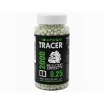 Bulldog Airsoft 0.25g Green Tracer BBs – 2000 Rounds - Image 1