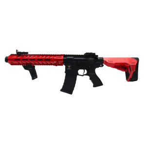 HB203 HFC AEG TACTICAL RIFLE WITH GRIP Two Tone Red and Black