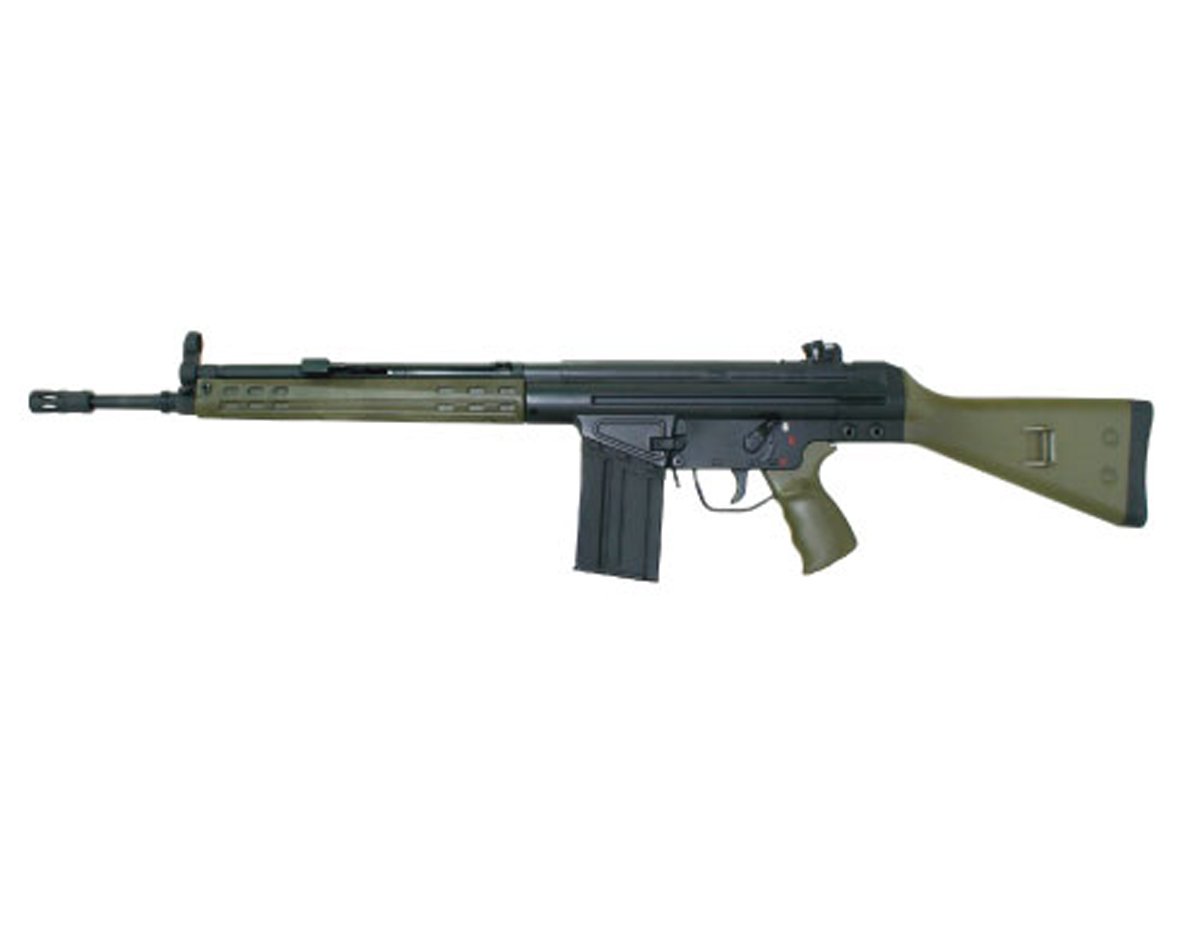 Classic Army A3 Full Size AEG Rifle – OD Green - Trimex Wholesale UK
