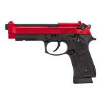 CO702 SR92 A1 CO2 BLOW BACK AIRSOFT FULL METAL PISTOL Red TWO TONE - Image 1