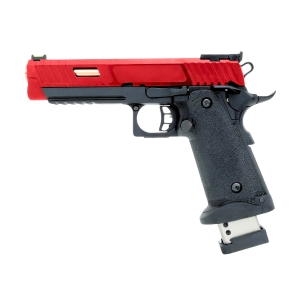 CO766 BABA YAGA BETA HI-CAPA CO2 BLOWBACK AIRSOFT PISTOL RED TWO TONE 