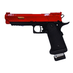CO766 BABA YAGA BETA HI-CAPA CO2 BLOWBACK AIRSOFT PISTOL RED TWO TONE 