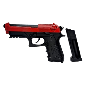 HGC173 HFC Airsoft Co2 Blowback Pistol With Hard Case Red Two Tone