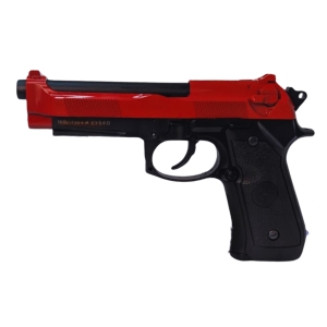 HG190ABS GAS Blow Back Airsoft Pistol Red Two Tone With Hard Case