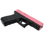 Galaxy G15 Airsoft Metal Spring Pistol - Pink - Image 2