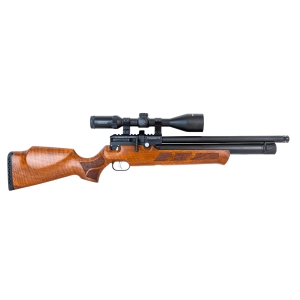 Kral Puncher-K Walnut Stock PCP Air Rifle .22