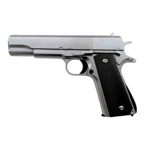 Galaxy G13 Airsoft Metal Spring Pistol - Silver