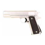 Galaxy G13 Airsoft Metal Spring Pistol - Silver - Image 1