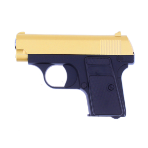 Galaxy G1 Airsoft Metal Spring Pistol - Gold