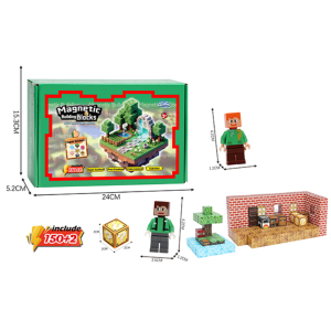 5805 150+ Pcs Magnetic Building Blocks Construction Set