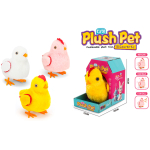 688-21A Battery Operated Walking Plush Chick Toy - Image 1