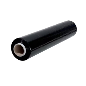 Black Pallet Stretch Shrink Wrap 23 Microns 500 mm x 300 m