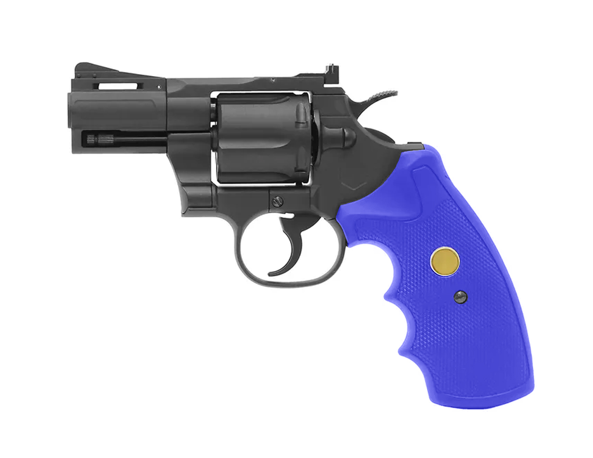 Airsoft Python Revolver Shells King Arms 2.5” Python 357 Custom I Airsoft Co2 Revolver - Two Tone ...