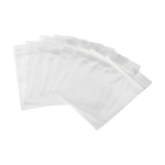 30 x 30 mm Clear Zipper Bag - Image 1