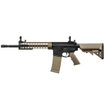 Nuprol Delta Pioneer Recon AEG Rifle 10" Black FDE - Image 1