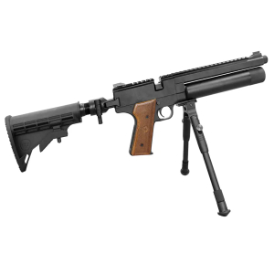 Nova Vista Cobra .177 Regulated PCP Pistol With AR Strock and Bipod