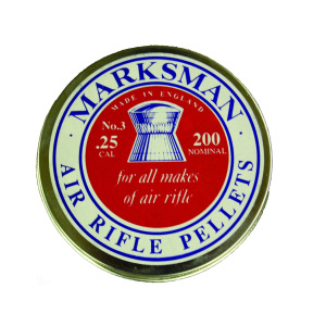 Domed .25 Air Rifle Pellets 200 - Marksman