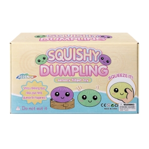 SD01 8.5cm Squishy Dumpling Pack of 12