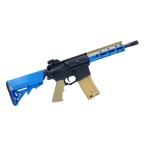 Nuprol Delta Pioneer Nomad AEG Rifle 7″ Two Tone Blue - Image 2