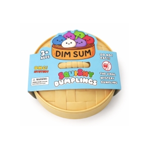 SCD01 UV glowing Squishy Dumpling Toy – 8.5cm Squeeze Toy Display Pack (12 Pieces)