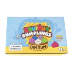 SCD01 UV glowing Squishy Dumpling Toy – 8.5cm Squeeze Toy Display Pack (12 Pieces) - Image 2