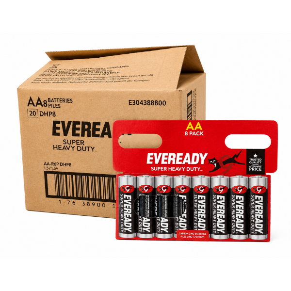 AA8-Batt 20 packs of 8 AA batteries