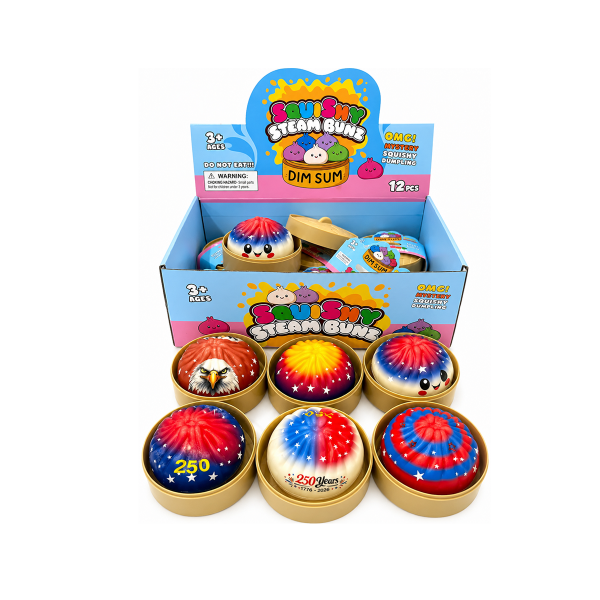 Squishy Dumpling Toy in Bamboo Steamer dumpling-squishy-pack-of-12