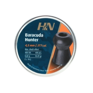 H&N Sport Baracuda Hunter precision hunting pellets .177
