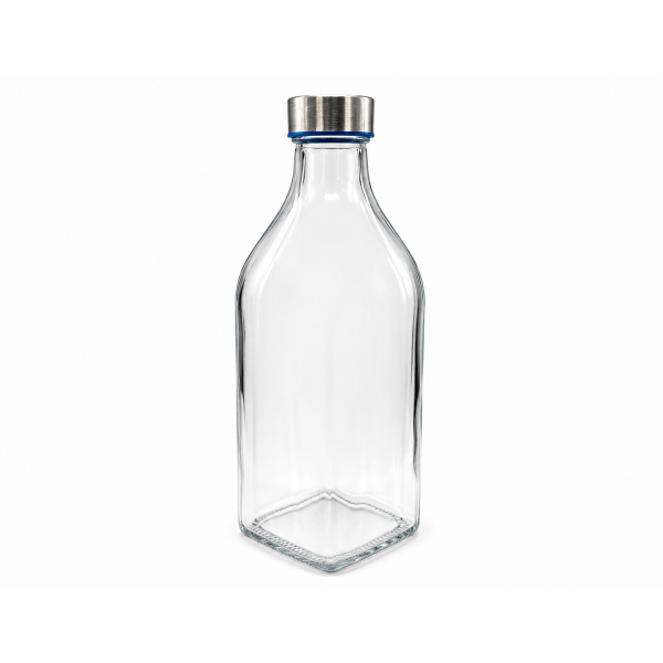1 litre glass water bottle