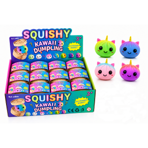 Unicorn squishy dumpling